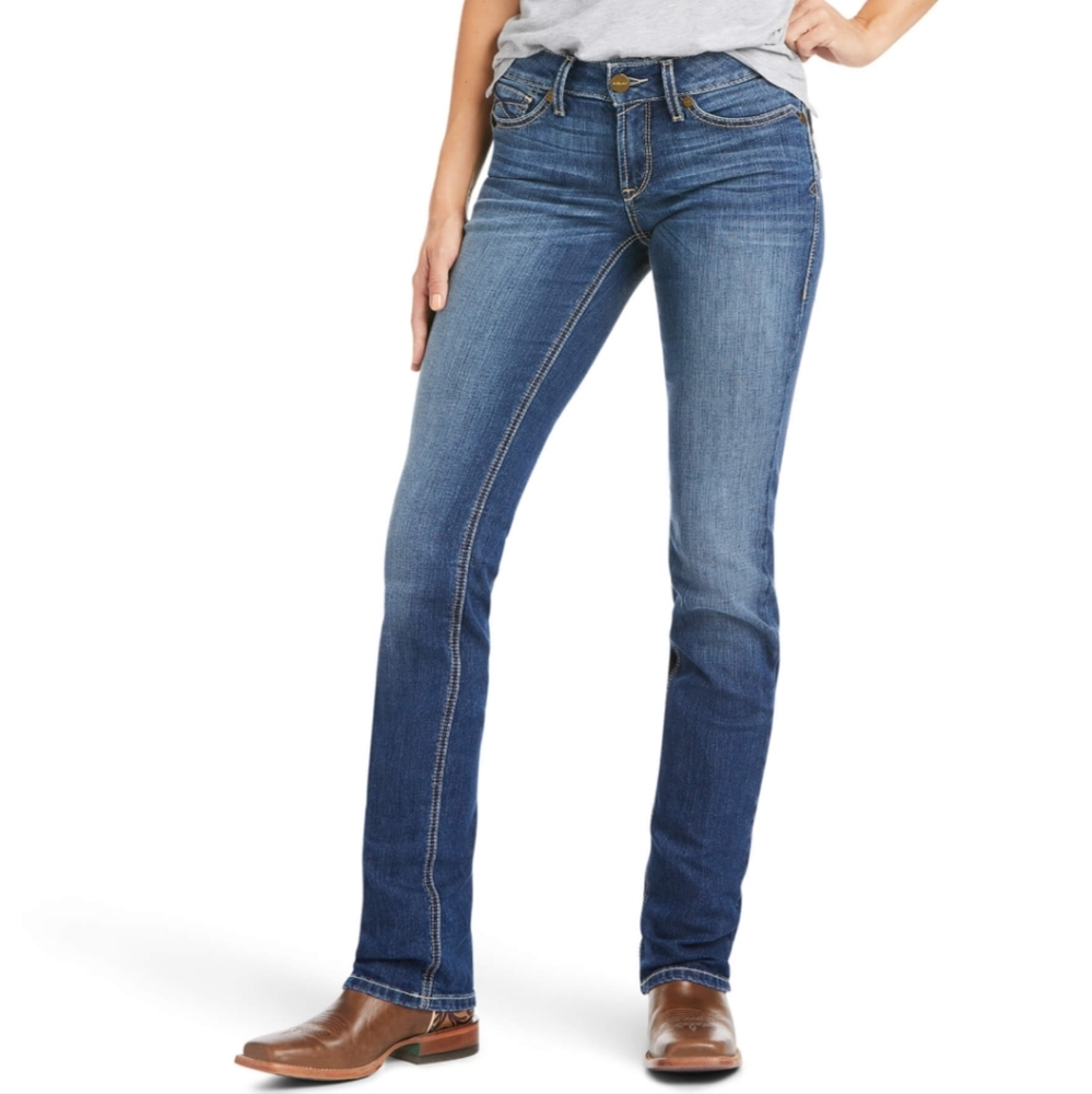 ARIAT R.E.A.L. Perfect Rise Catalina Straight Jean Size 31
